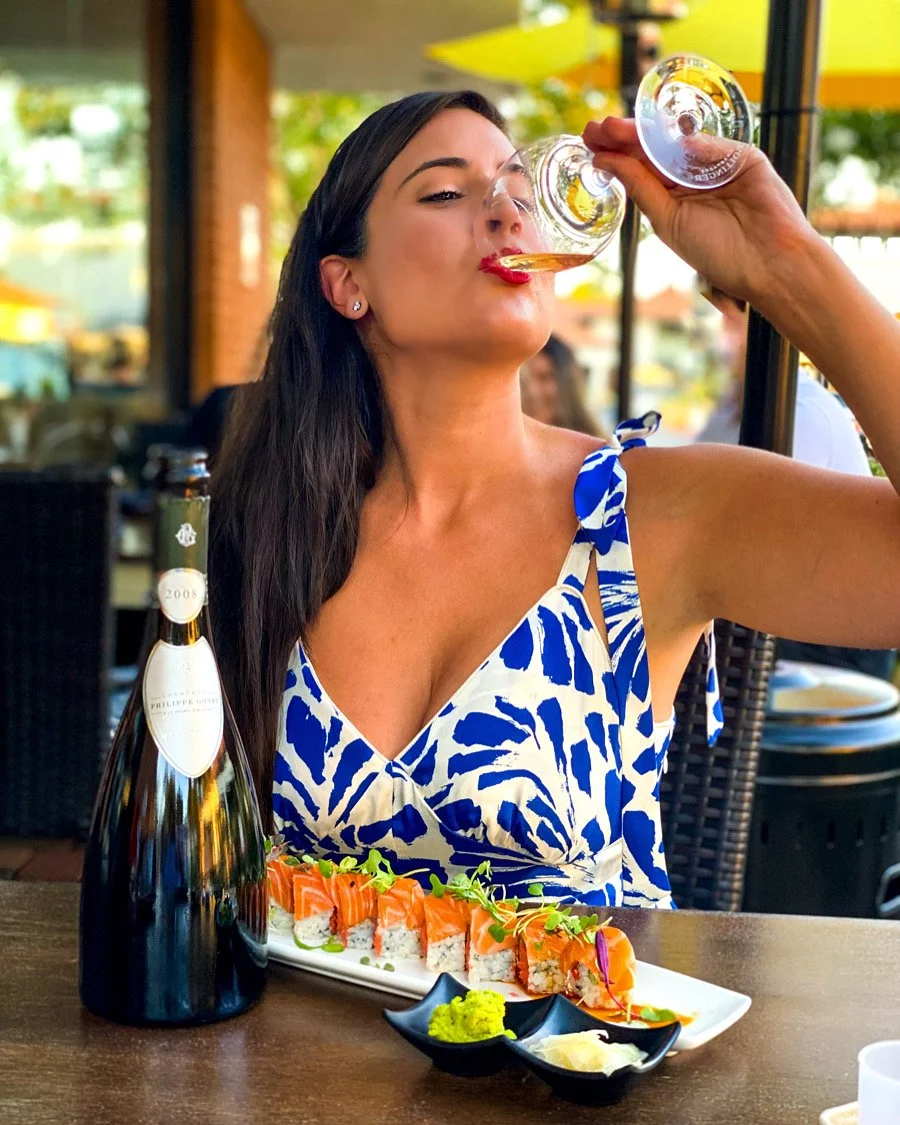 Champagne and Sushi - Champagne Pairing Ideas - Champagne Brut Pairing Idea