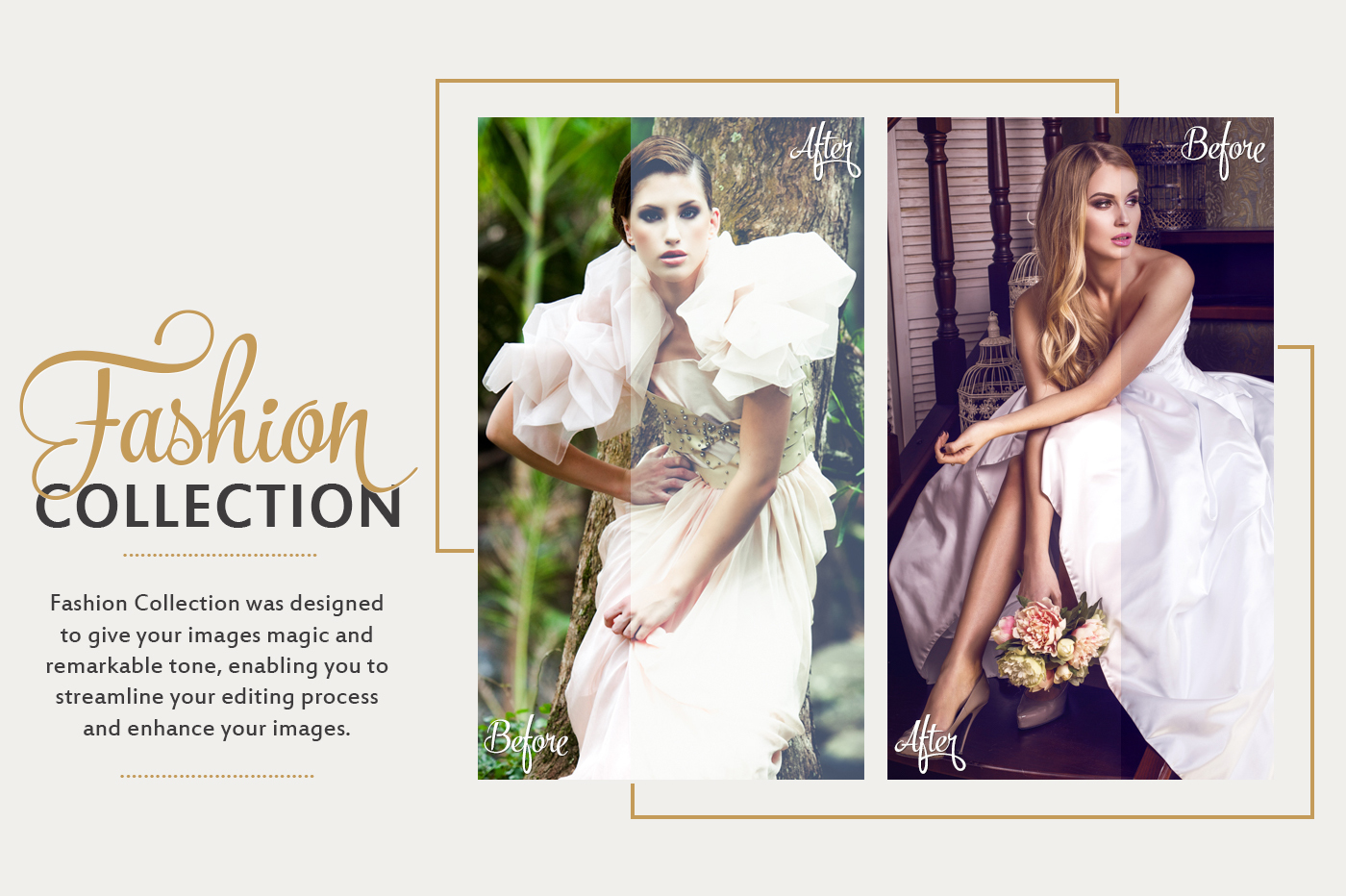 Fashion Lightroom Presets, Photoshop actions & Camera RAW Presets