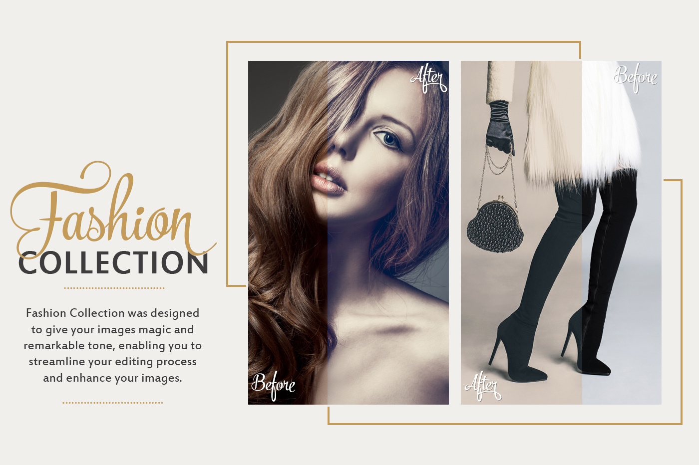 Fashion Lightroom Presets, Photoshop actions & Camera RAW Presets