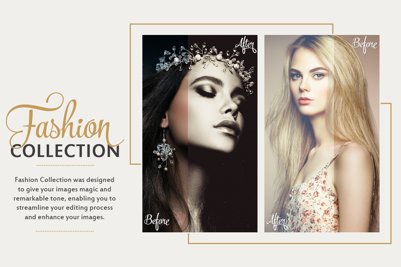 Fashion Lightroom Presets, Photoshop actions & Camera RAW Presets