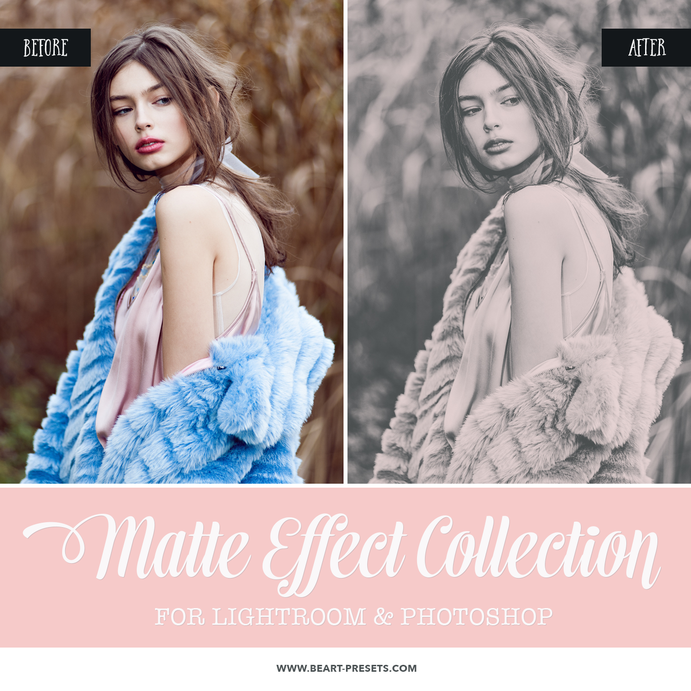 Faded effect Lightroom presets