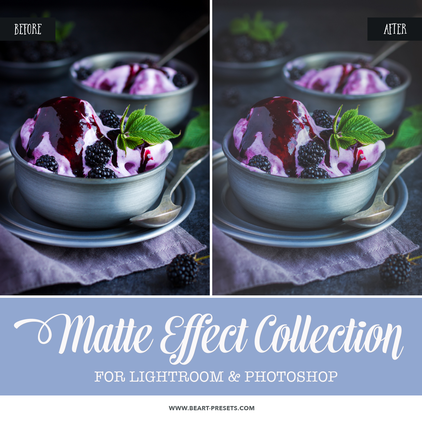 Beautiful Matte Effect Photoshop actions