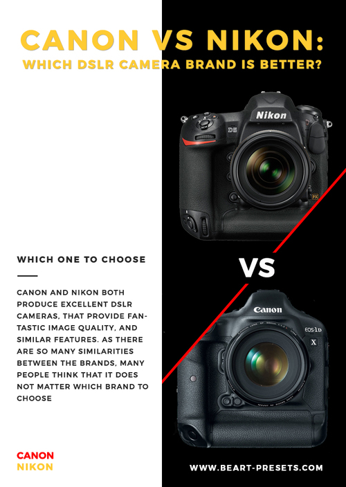 Canon vs DSLR camera brand is better?