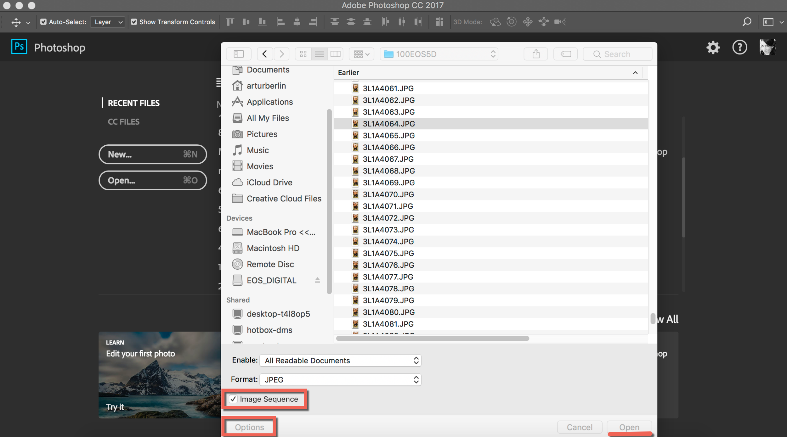 create a time lapse video in photoshop