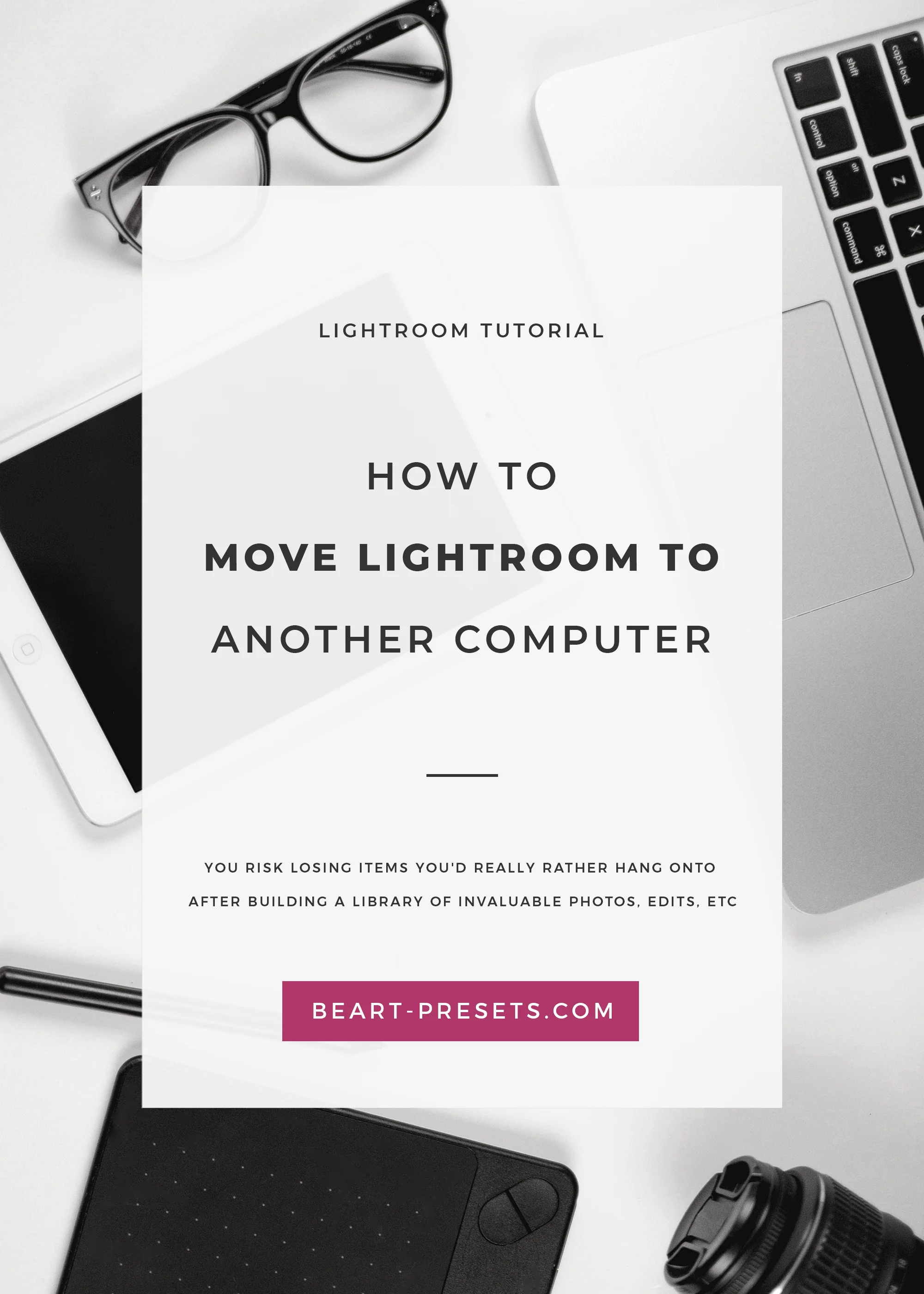 Transferring Lightroom to Another Computer