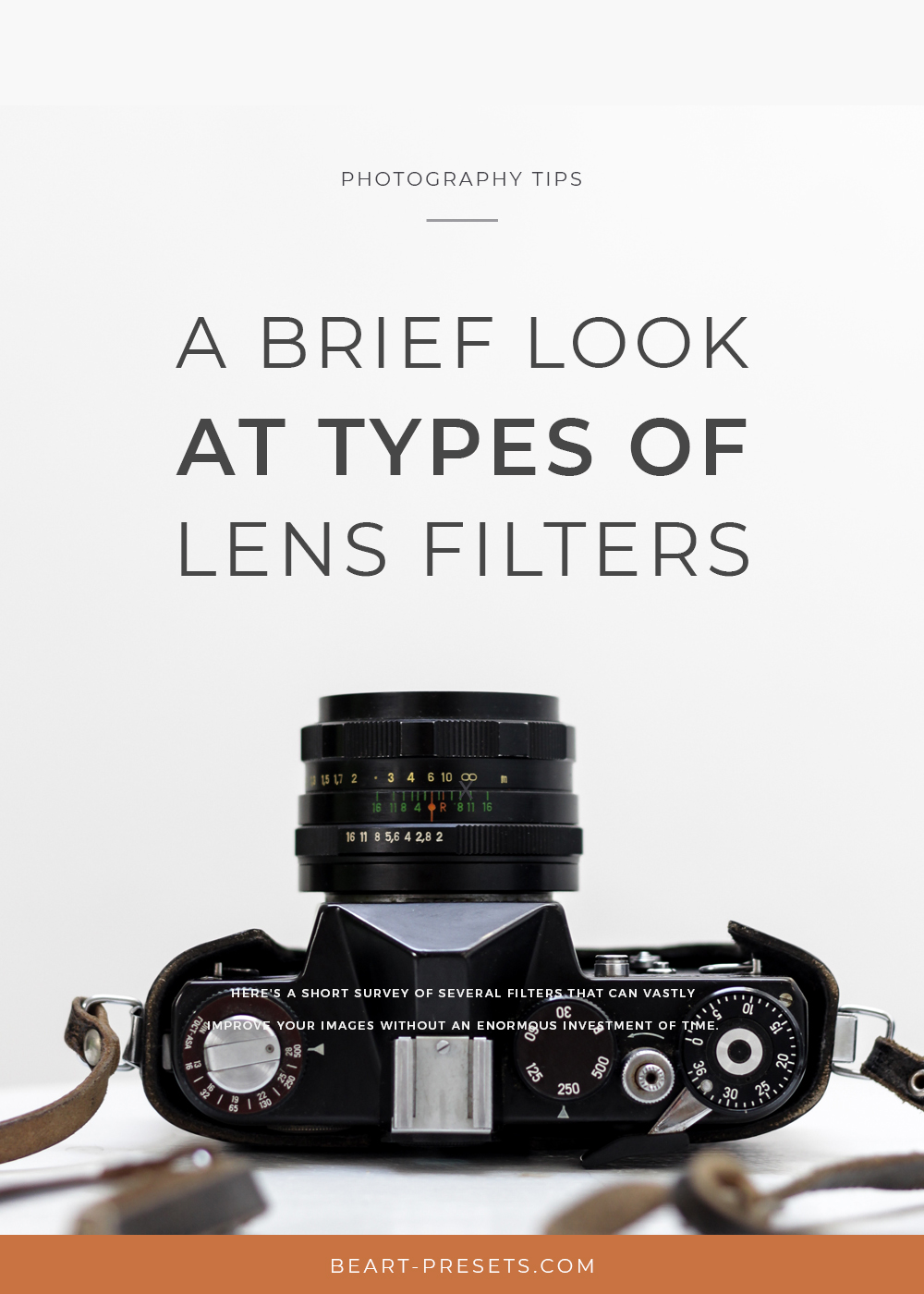 A Brief Look at Types of Lens Filters