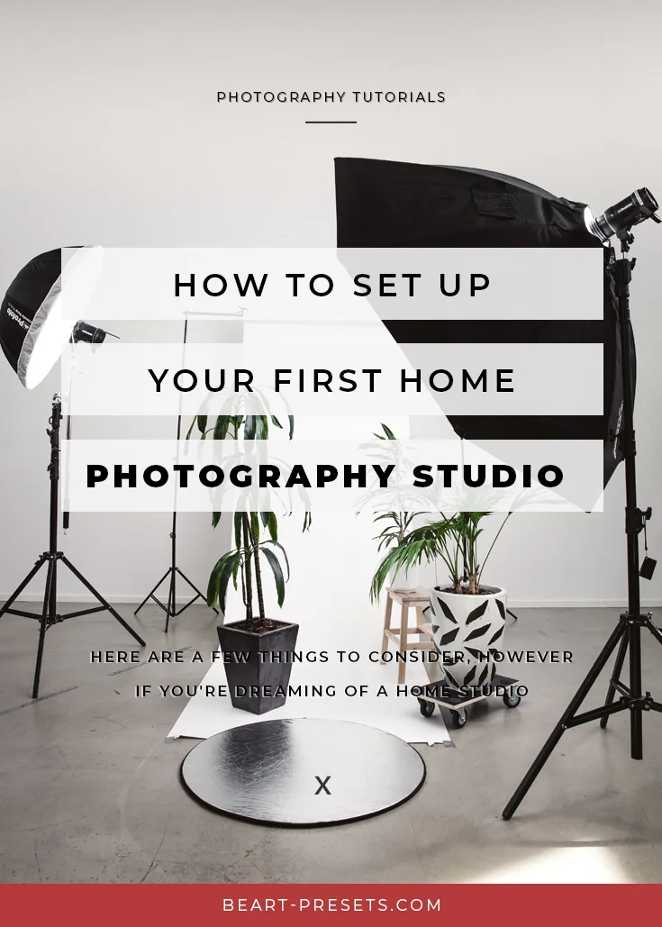 How to Set Up Your First Home Photography Studio