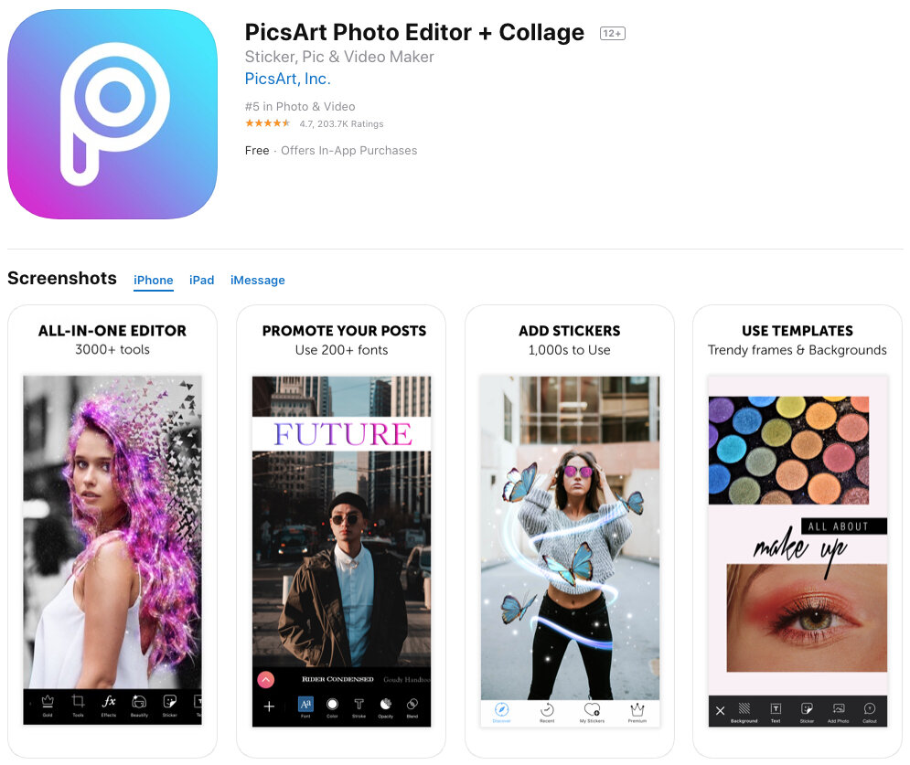Picsart Photo Editor - Microsoft Apps