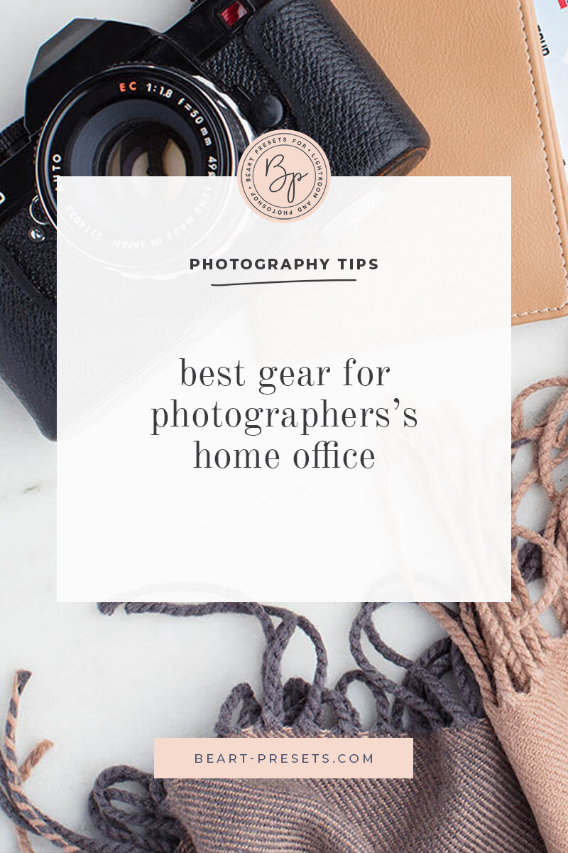 Best Gear for a Photographer's Home Office