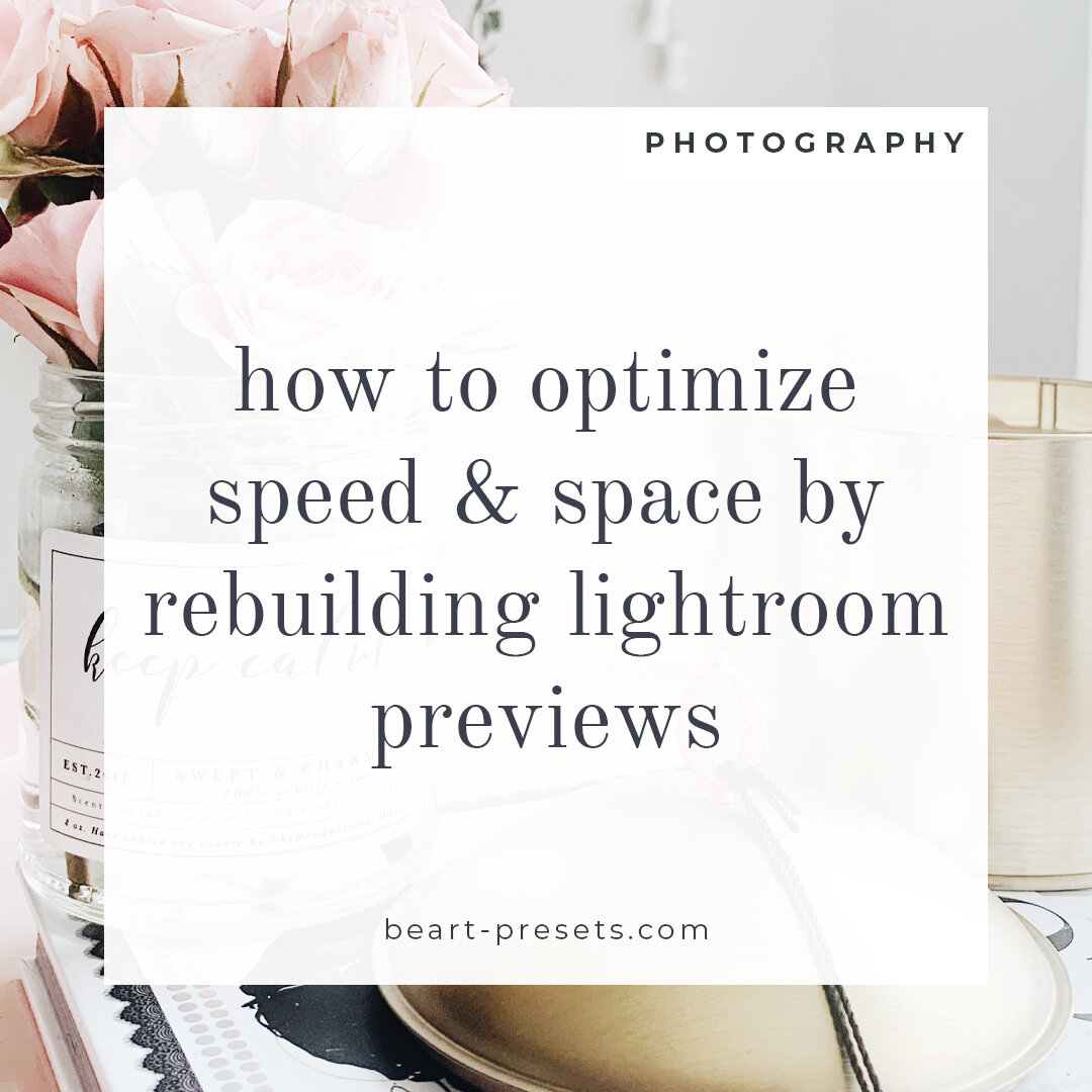Optimizing Lightroom Previews for Speed and Size