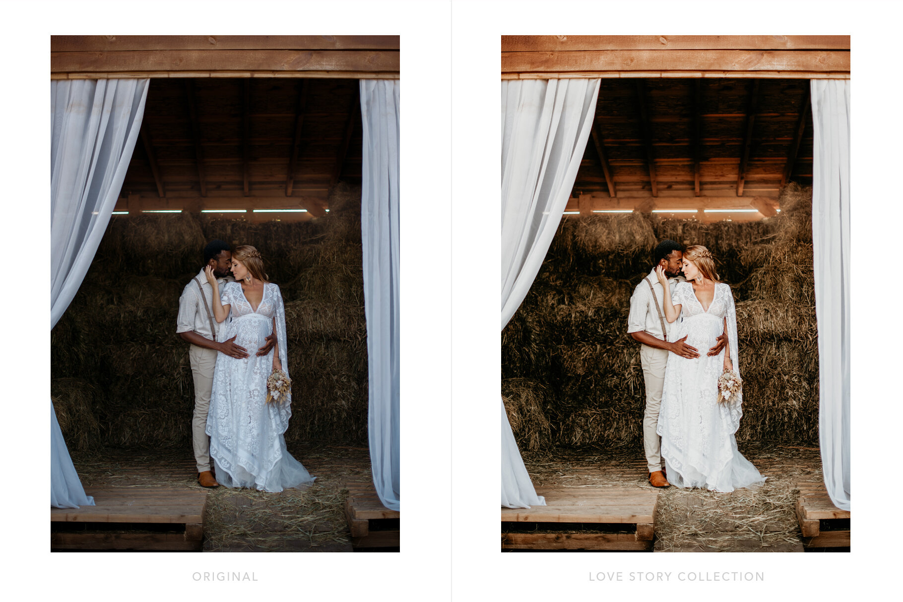 Elopement photography Lightroom Mobile presets