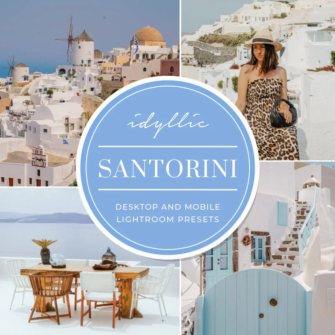 Idyllic Santorini Lightroom Presets