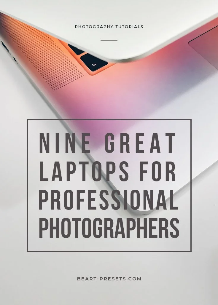 9 Great Laptops for Professional Photographers