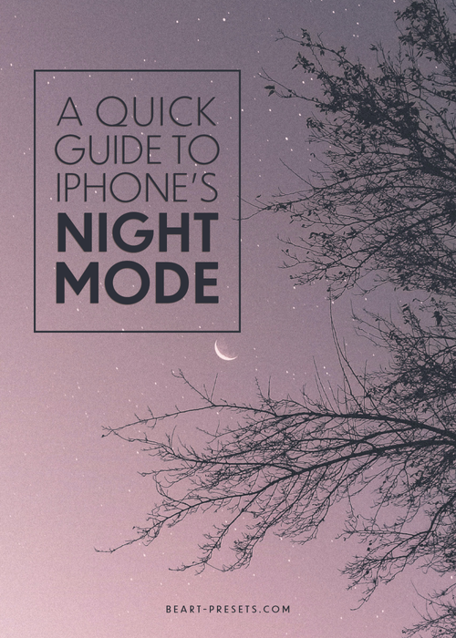 A Quick Guide to iPhone's Night Mode