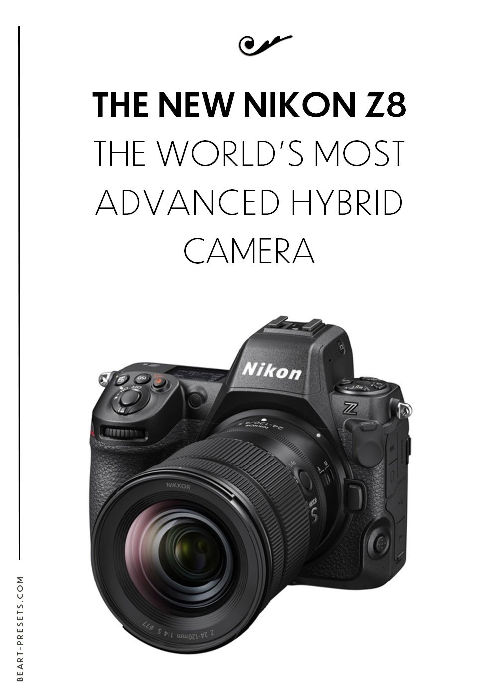  Nikon Z 8, Professional full-frame mirrorless stills/video  hybrid camera