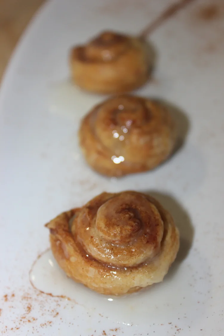 Puff Pastry Cinnamon Rolls