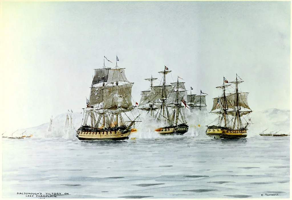 The United States' victory at the Battle of Plattsburgh put an end to British-Canadian invasions of the northern U.S. and gave the country a stronger negotiating position at the Treaty of Ghent, which was signed on December 24, 1814, ending the war.