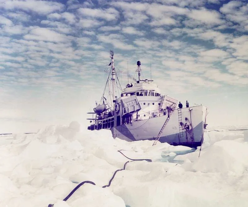 The USCGC Northland (WPG-49), an Arctic cutter originally designed as a cruising cutter, meaning that she was equipped with sails. Originally commissioned on May 7, 1927, she served in a variety of roles until she was decommissioned for the first time in 1938. Recommissioned the following year, she saw extensive service in the Arctic circle during World War II. During this time, she was armed with 2 x 3 in/50 guns, 4 x 20mm anti-aircraft guns, 2 x depth charge racks, and 2 x Y-guns. She was also equipped with a scout plane, a Grumman J2F-5. Her complement was 108 enlisted men and 18 officers. She was decommissioned from the Coast Guard in early 1946 and transferred to the Israeli Navy, where she served until 1946.