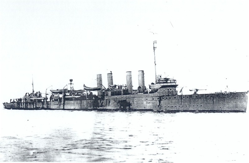 USS Clemson (DD-161), the lead ship of her class.