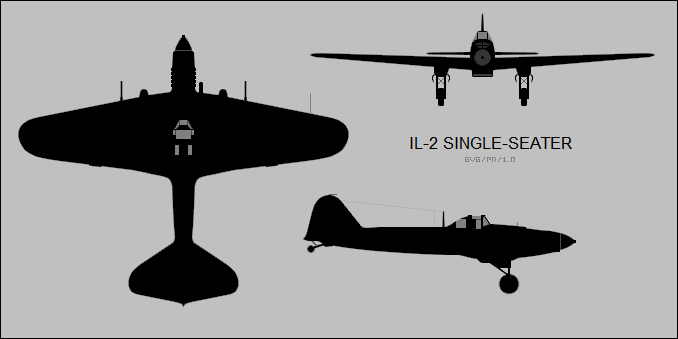 The original Il-2 was a single-seat design that had omitted the rear-gunner position in order to save weight- ultimately this would cost the lives of many pilots.