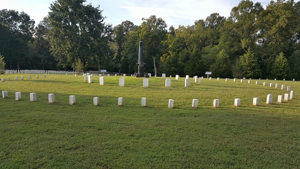 The Fort Donelson National Cemetery, where over 600 Union dead are buried. Source: Author.