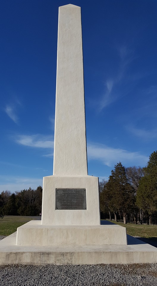 A monument marks the spot where Union artillery halted Breckenridge's attack.