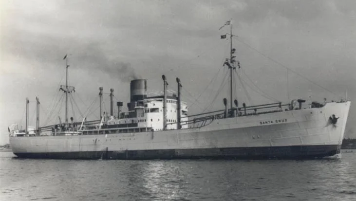 Raider Thor disguised as the Santa Cruz. Despite her diminutive size at just 3800 tons, Thor proved to be one of the two most successful raiders. After two successful cruises during which she took on three Armed Merchant Cruisers, Thor docked in Yokohama, Japan. Unfortunately, she was destroyed in a fire that broke out in the docks.