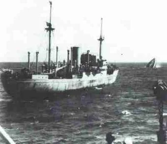 The Stier was perhaps the least successful of the German raiders, only sinking three ships during 1942 before meeting an unexpected end at the hands of a Liberty ship in September 1942. Photo source: bismarck-class.dk.