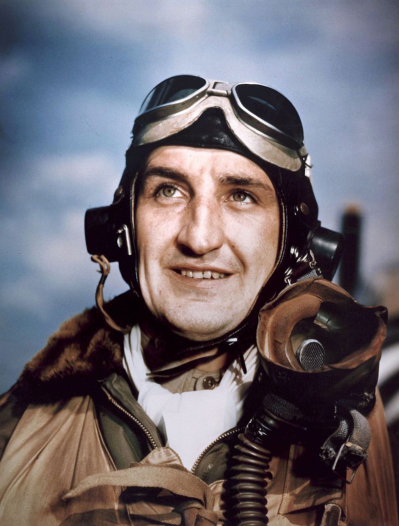 LTC Francis Gabreski of the 56th Fighter Group was the leading ace of the 8th Air Force with 28 confirmed victories. On July 20, 1944, during the final mission of his tour in Europe, Gabreski flew too low during a strafing pass on a German airfield …