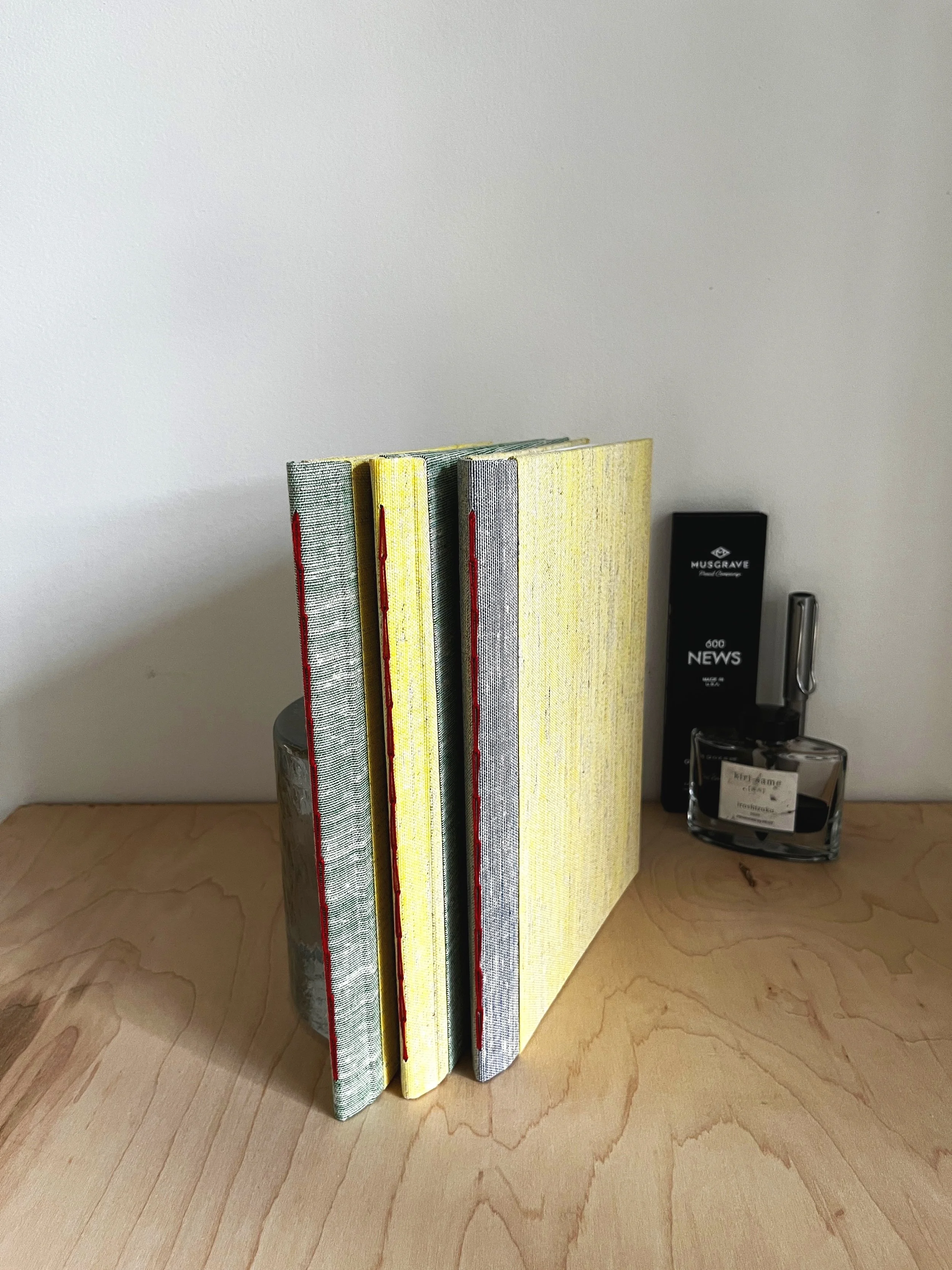 Double Bookcloth Handmade SeedBook Sketchbook/Journal