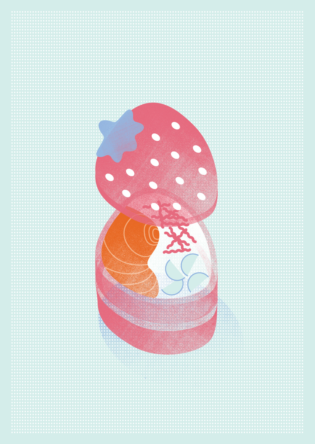 Emily - 6/24 - Strawberry Bento Box