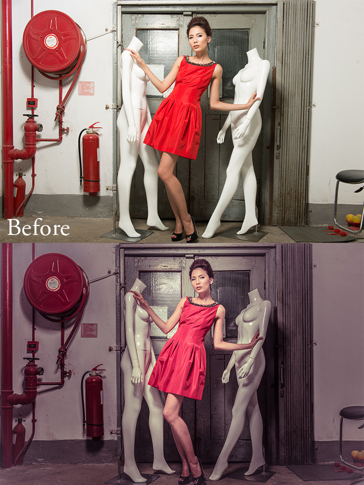 Presets used: 0-All In One - True Verde, 3-Color Correct - Fix Red Skin, 6-Vignette-Black Dreamy, 4-Tone/Tint - Cool down, 5-Polish - Sharpen