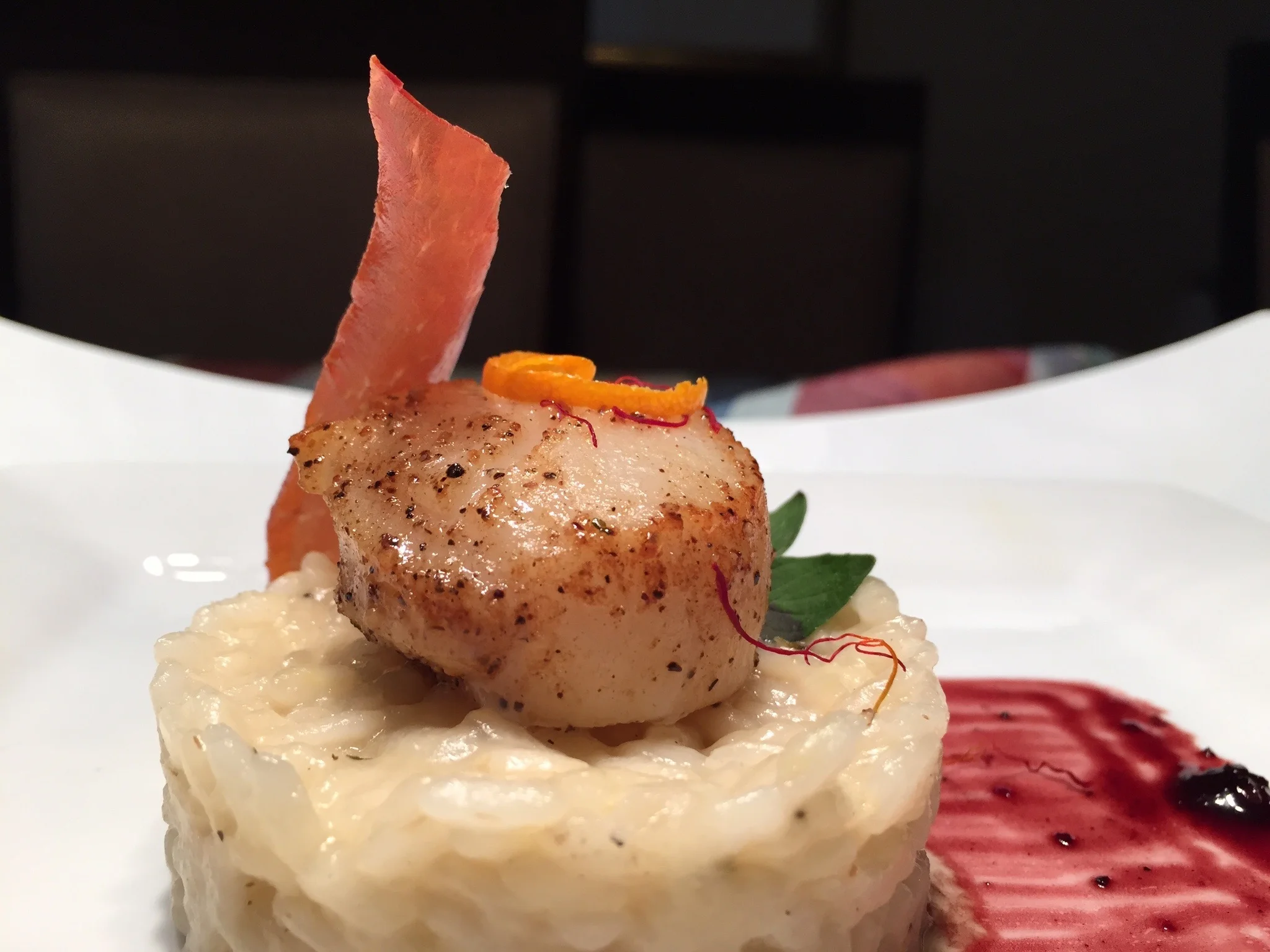 Scallops & Risotto