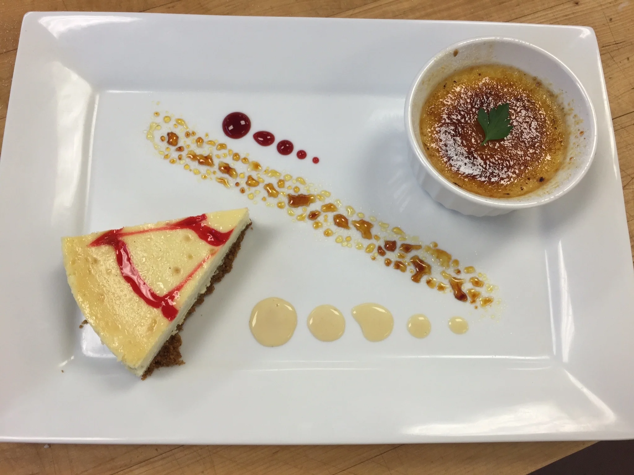 Cheesecake & Créme Brulé