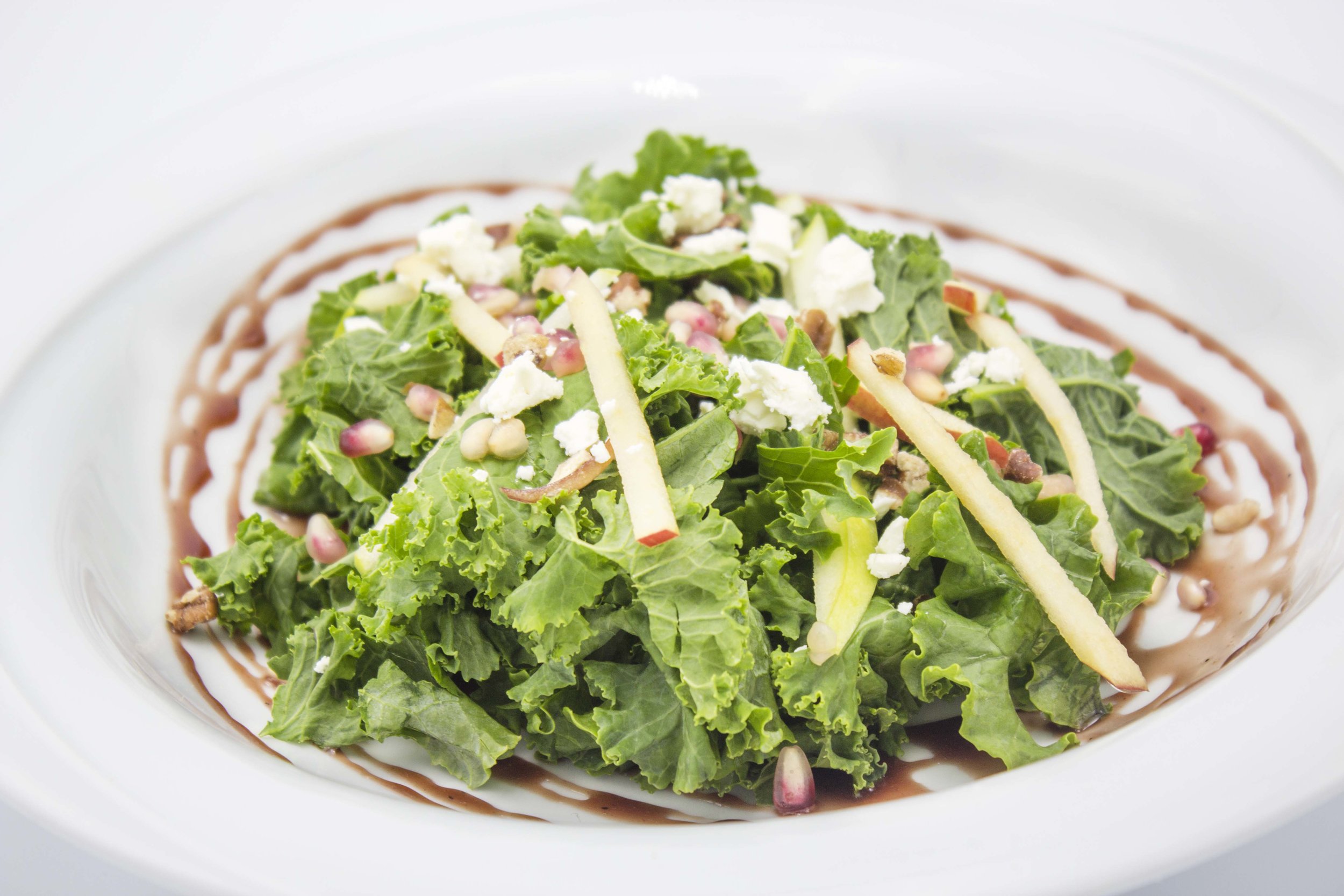 Kale &amp; Pomegranate Salad