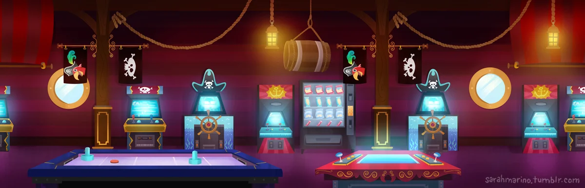 Responsible for design, character layout, and painting © Nickelodeon