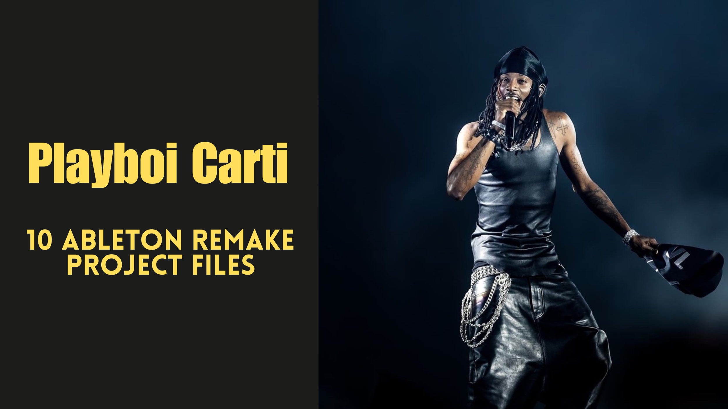 Playboi Carti Essentials Pack – 10 Remake Project Files for Ableton Live 12