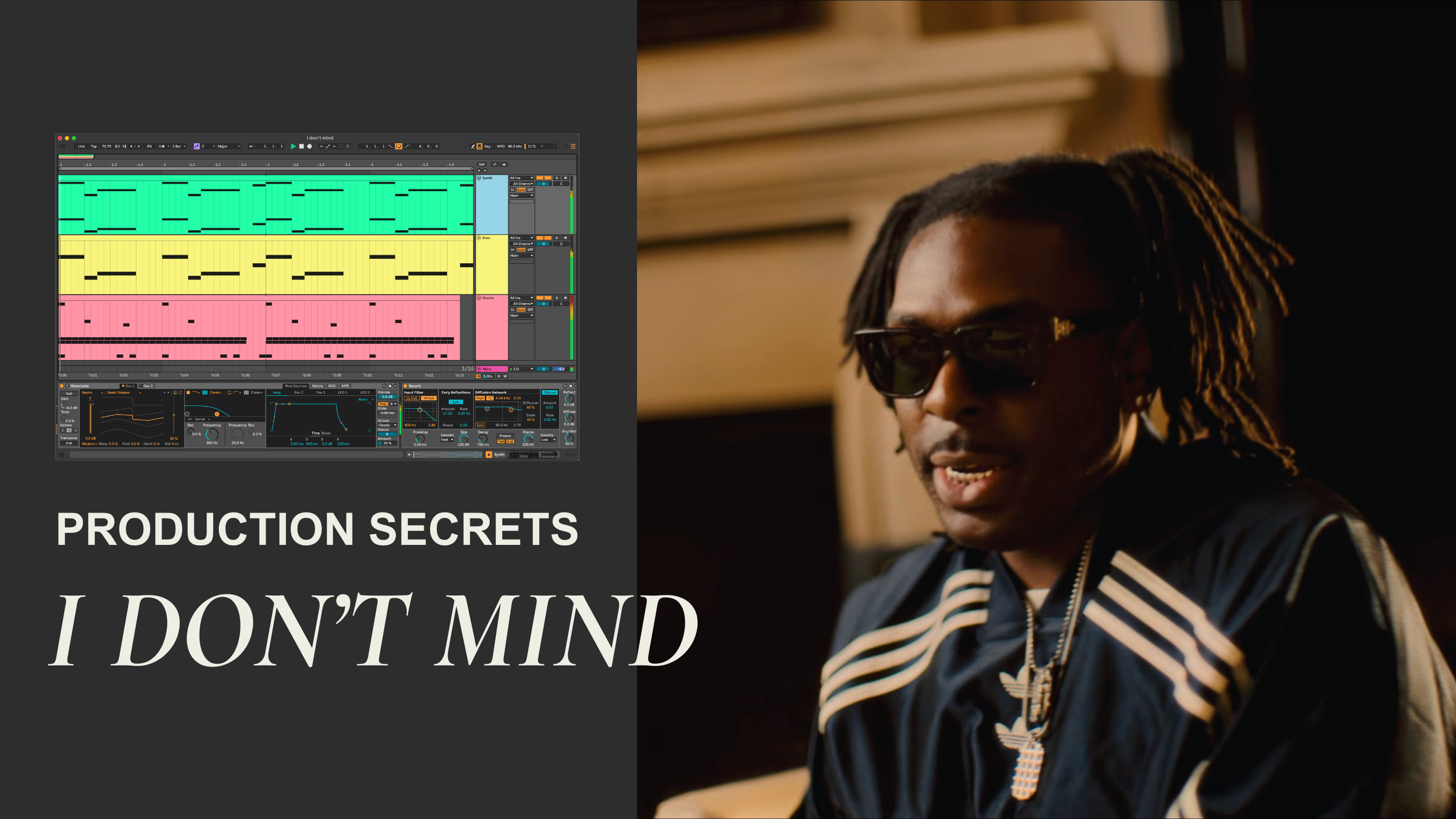 sosocamo “i don't mind” Remake Project File for Ableton Live 12