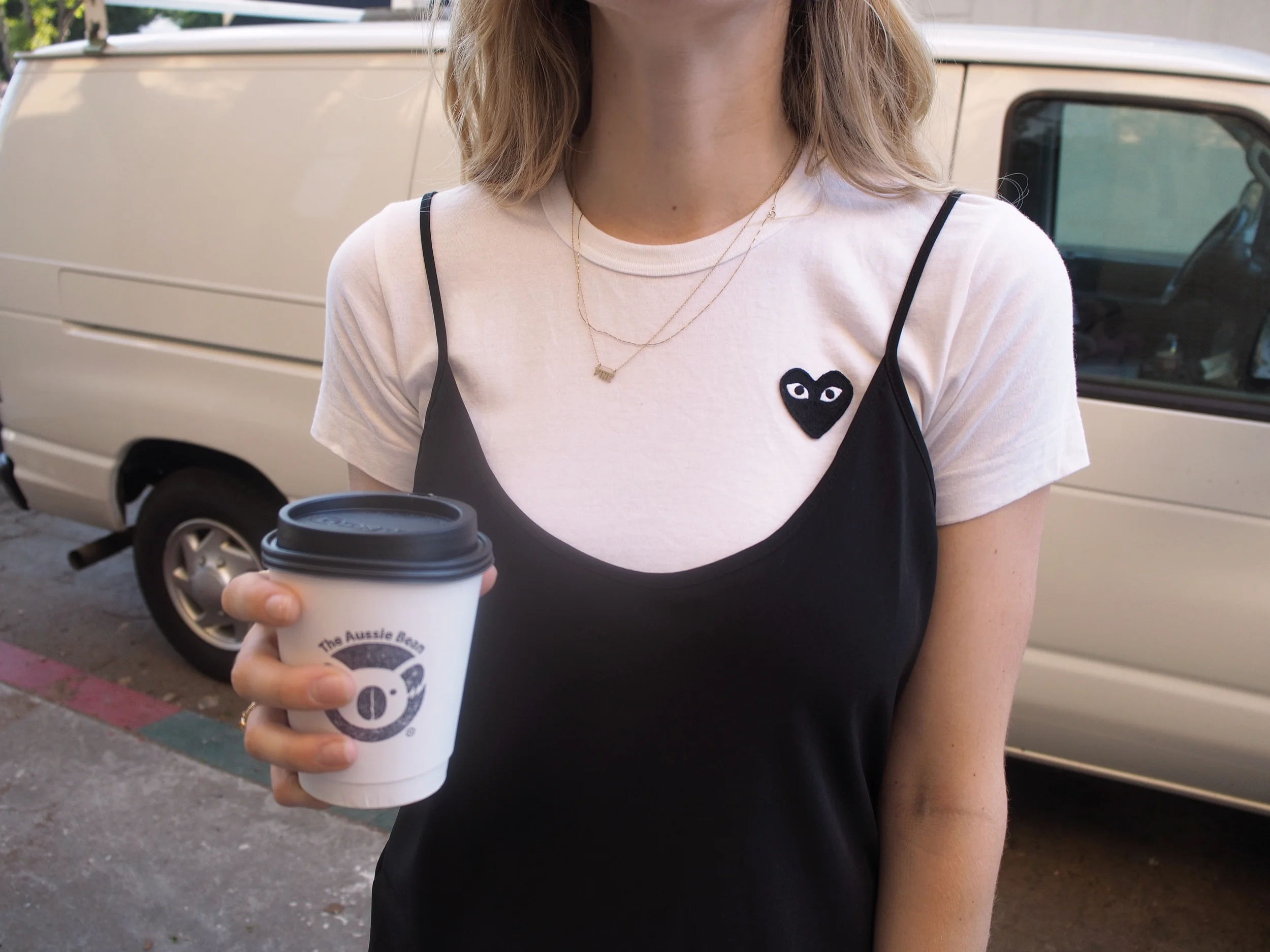 comme des garcons play dress