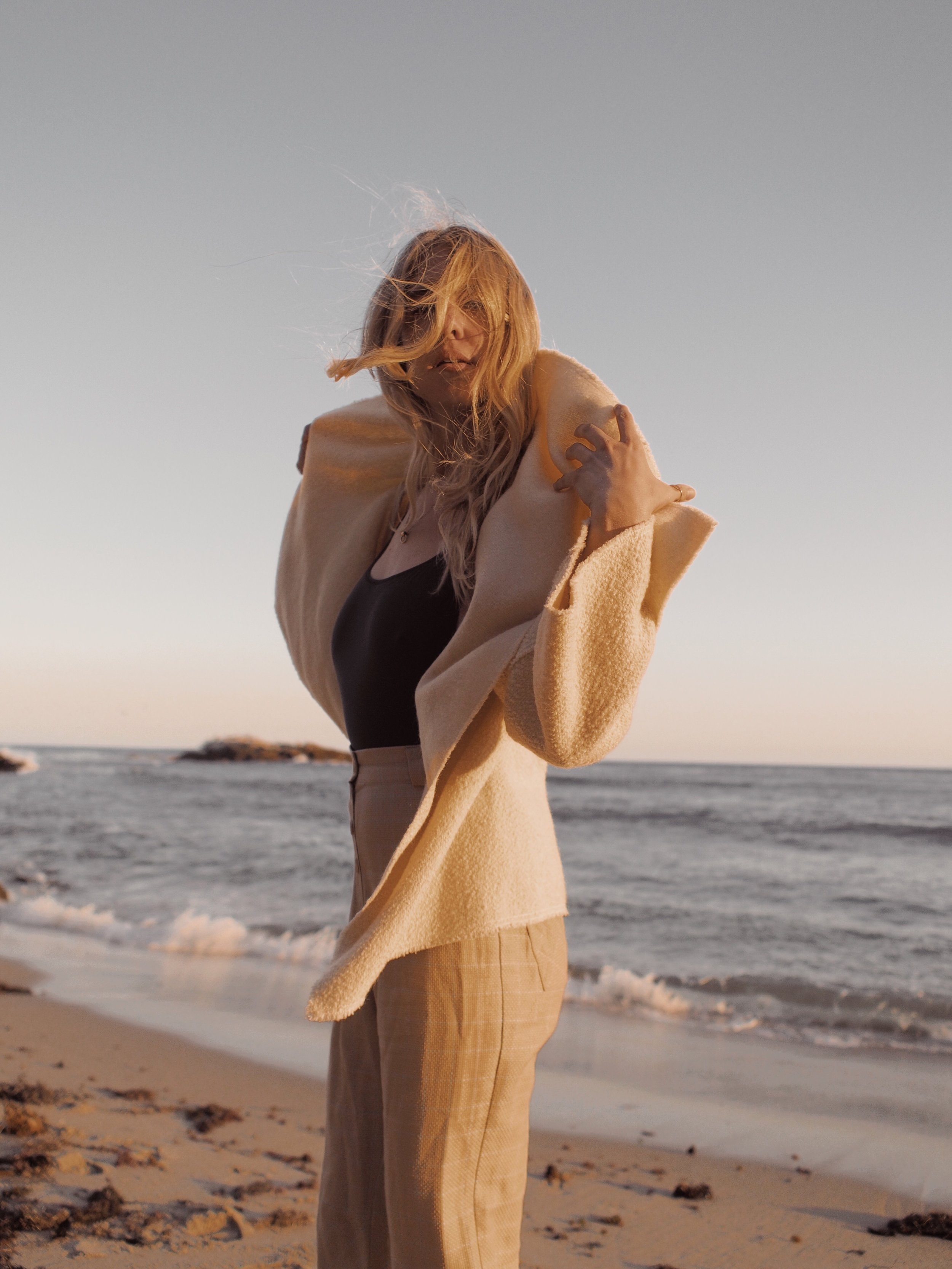 Beach Evening with K M by LANGE — TAYLR ANNE