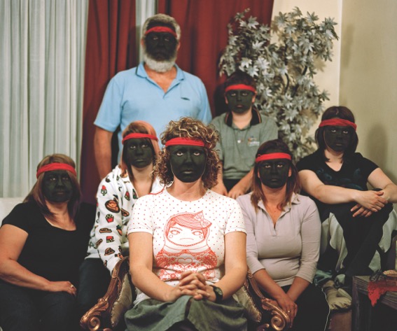 Wathaurung Mob , 2008. Pigment print on rag paper, 120 x 100cm.