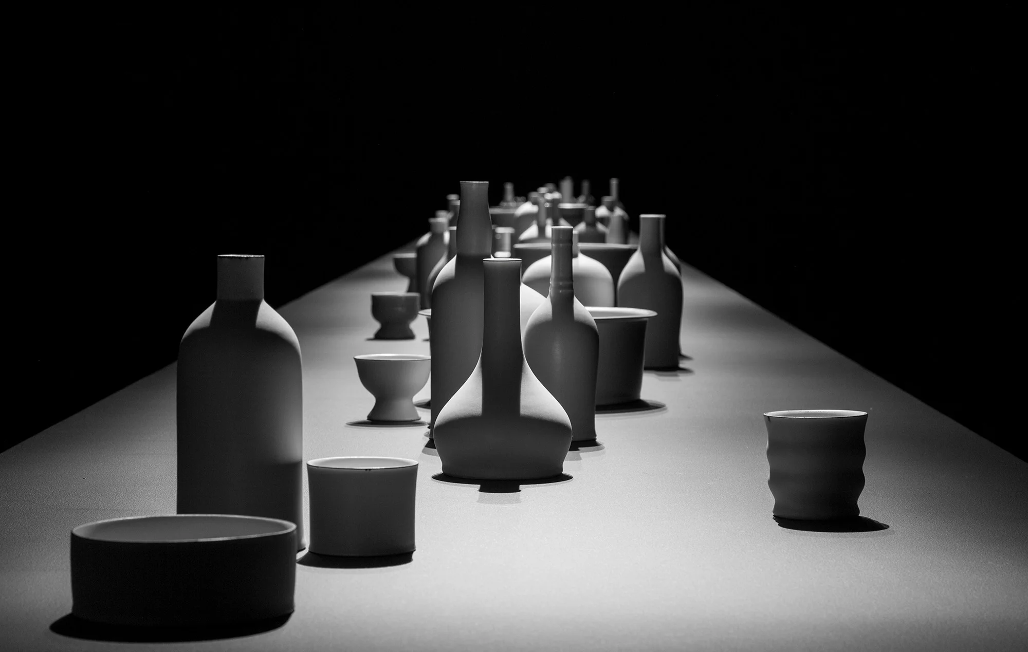 Kirsten Coelho, Transfigured Night , installation view, 2018 Adelaide Biennial of Australian Art: Divided World s, JamFactory, Adelaide. Photo: Saul Steed. Courtesy Art Gallery of South Australia.