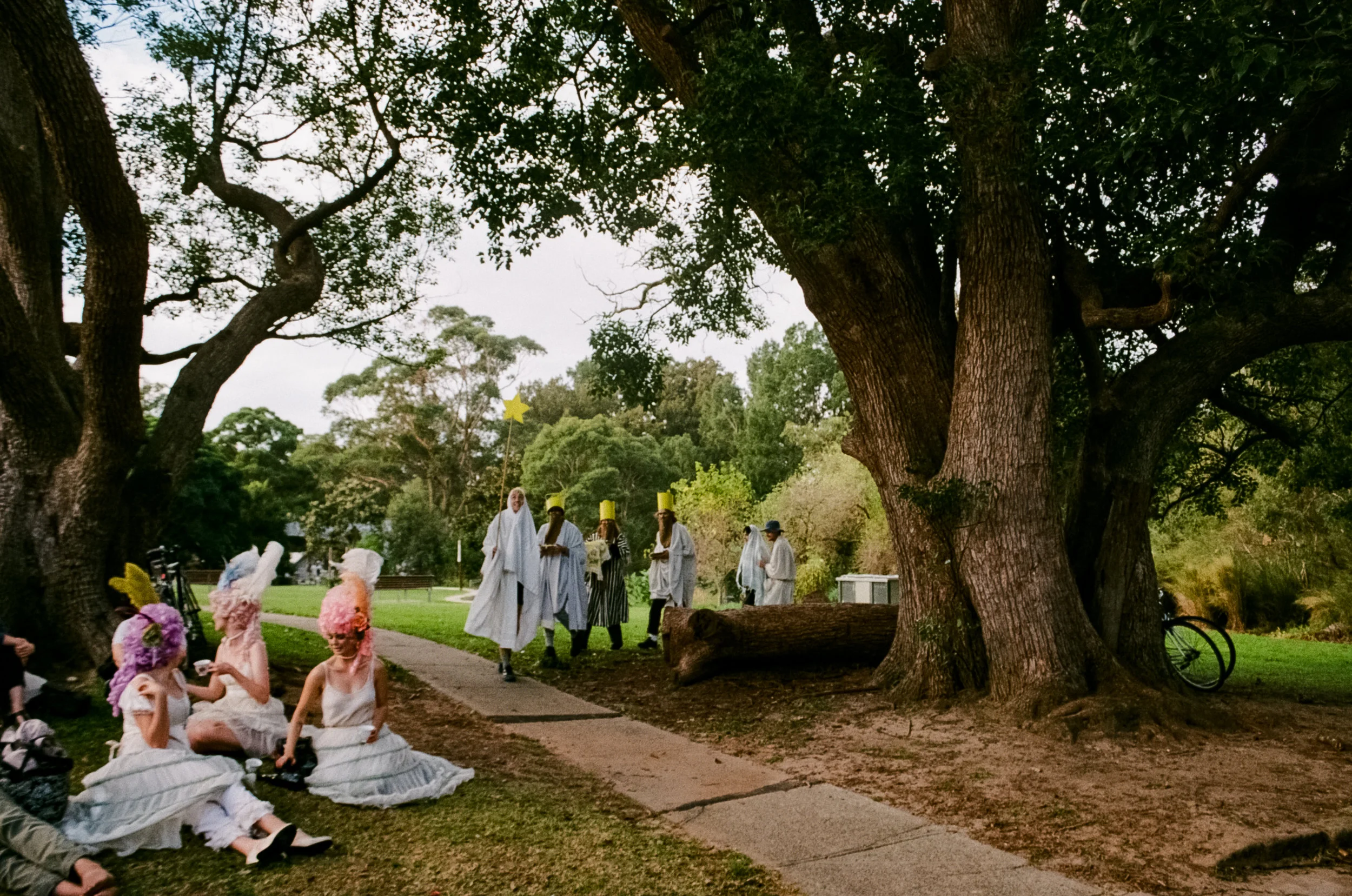 Hana Hoogedeure, Desire Lines Cake Parade, White's Creek Stables, Annandale, 2019. Photo by Desire Lines.
