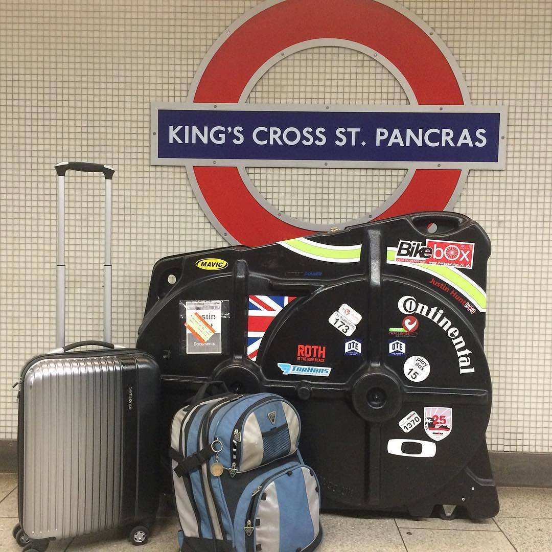 Step free access from Paddington to St Pancras made transporting the kit easy