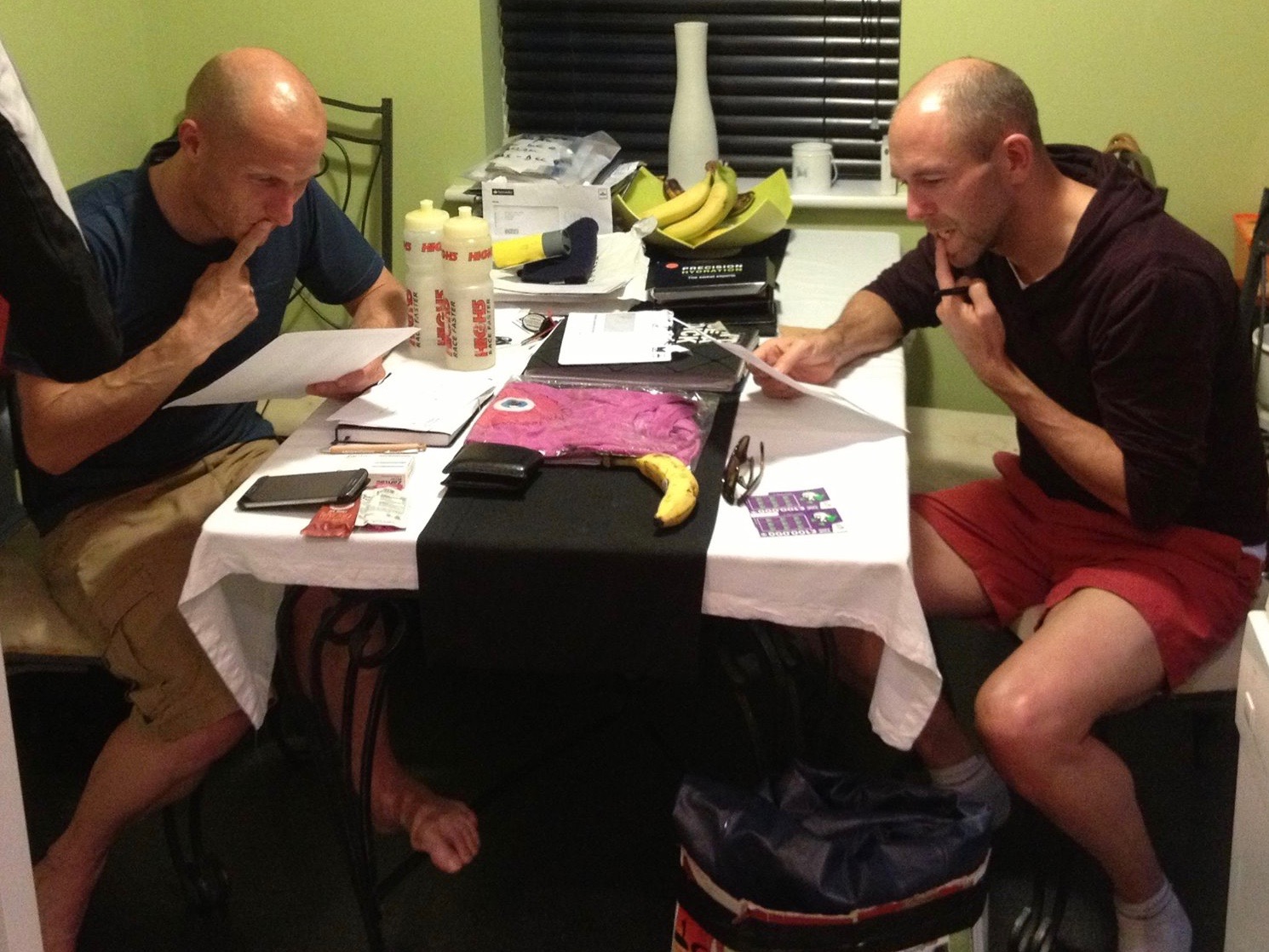 Studying the race and nutrition plans 