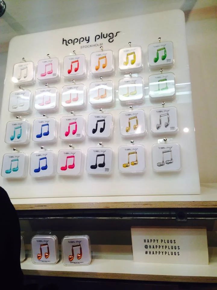 Who said electronics can't be accessories - Happy Plugs 