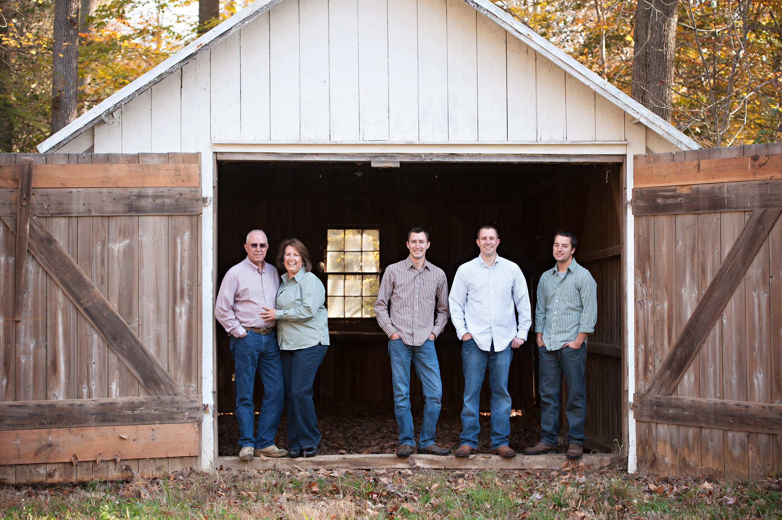 John Sr, Donna, George, John and Kevin Coombs in 2012