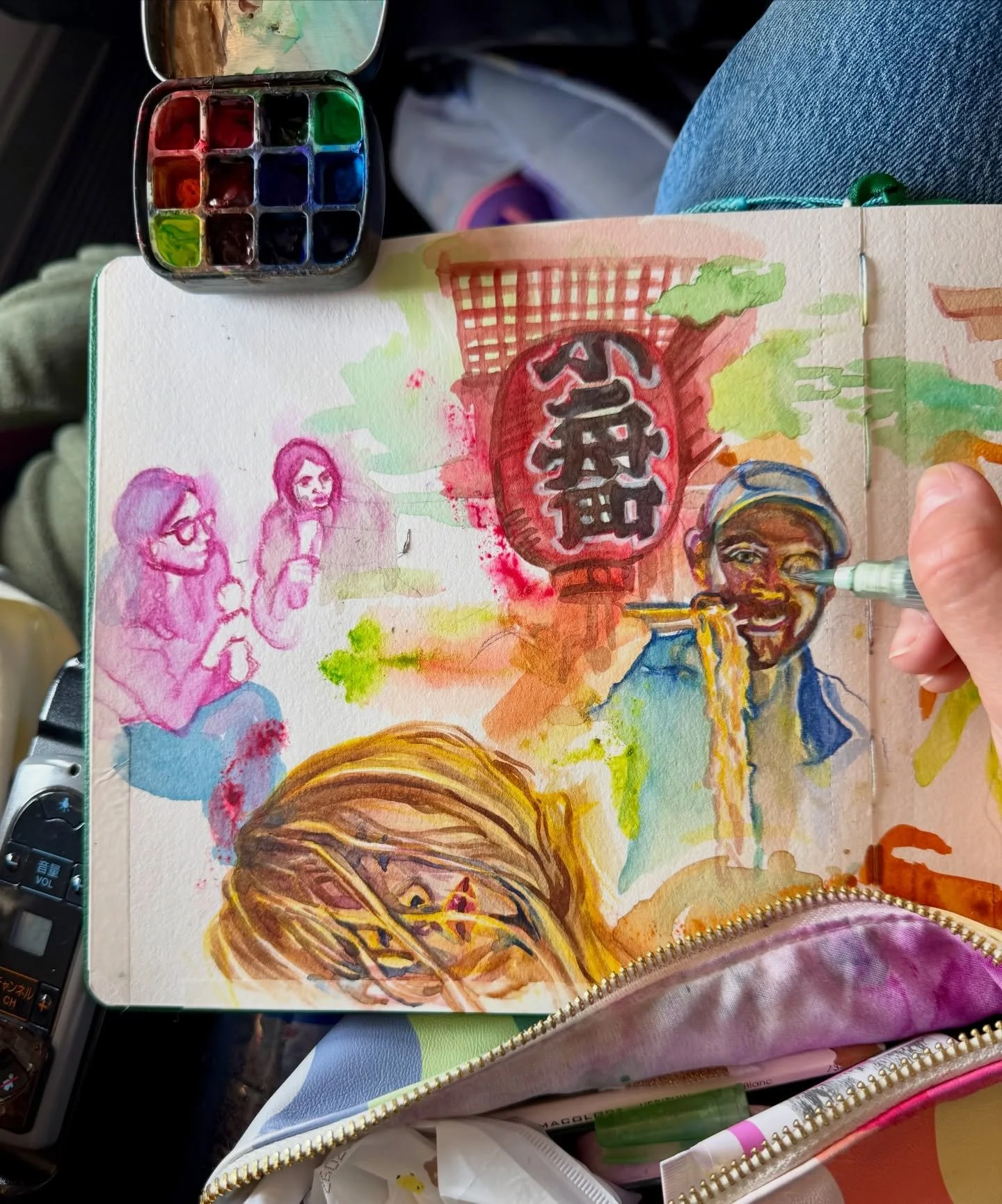 33/100 Only time to chill is on the airplane ✈️ #okinawabound I&rsquo;m vibrating with excitement.