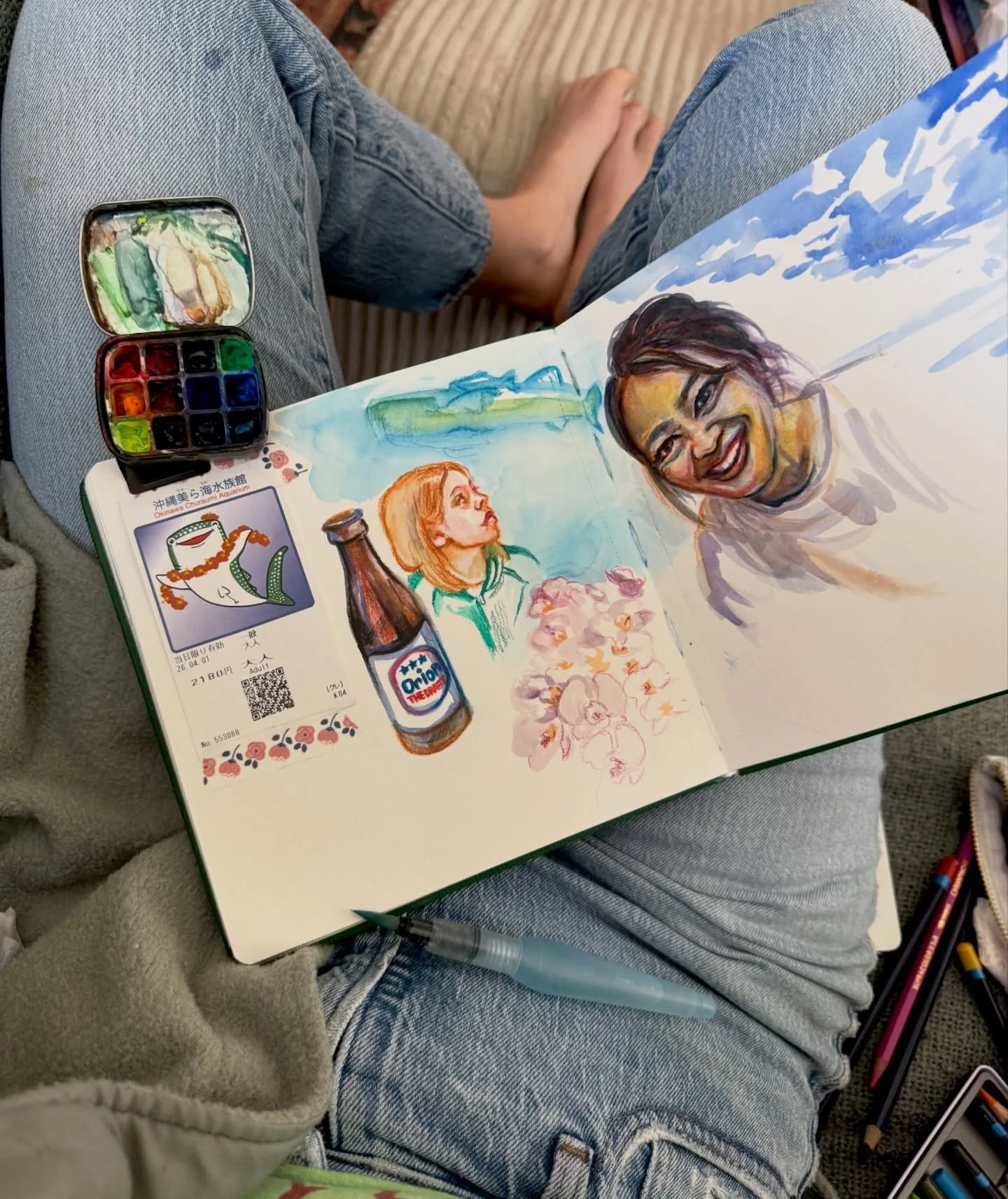 34/100 Way behind on this 100 day thing. Looking through photos from our spring break trip and decompressing a bit. Jet lag is real. ✈️