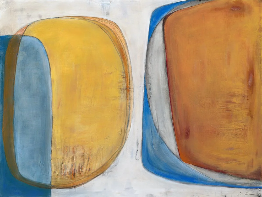 Layers in Blue and Orange